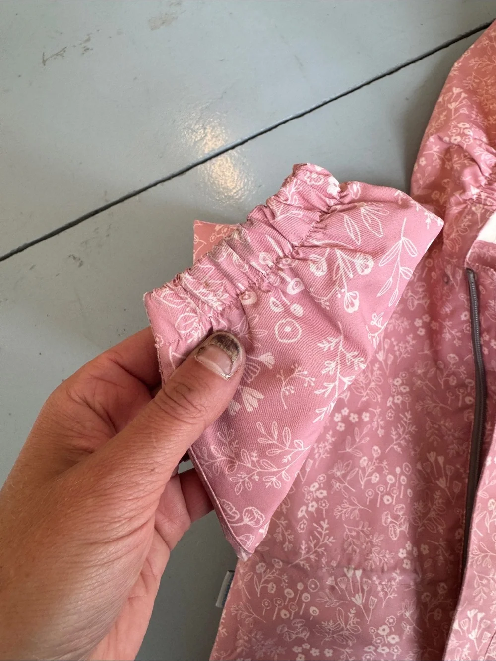 Jan and Jul Girls rain suit